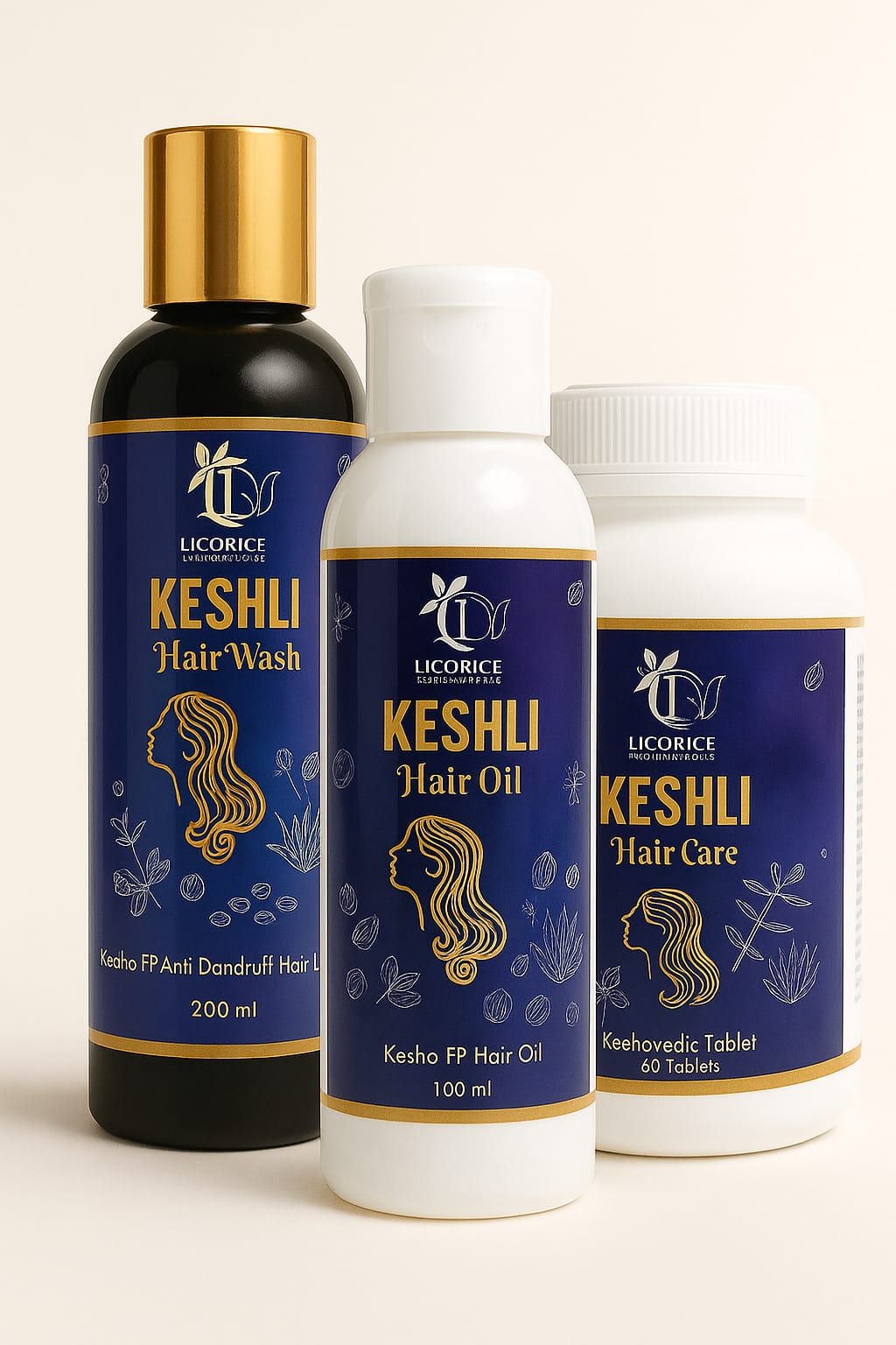 LICORICE KESHLI HAIR  KIT