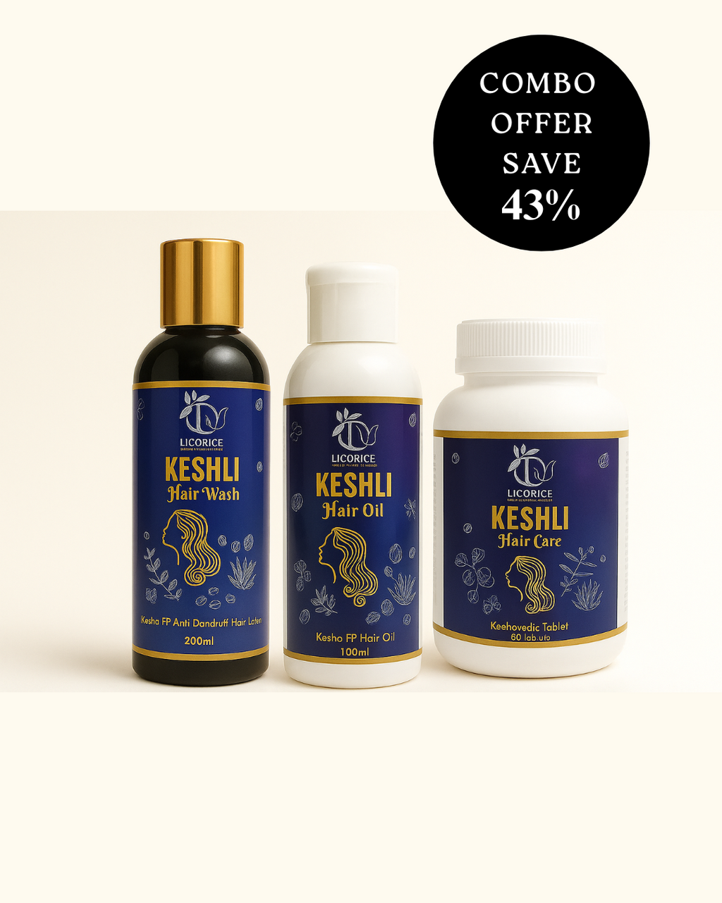 LICORICE KESHLI HAIR  KIT
